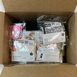 Lot Reusable Face Masks Kids and Adult Sizes All‎ New